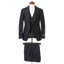 Japanese direct mail Brilla per il gusto mens DORMEUIL three-piece suit 2417002901