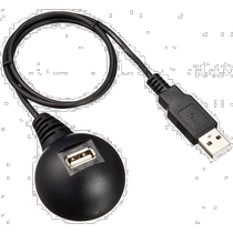 (Japan Direct mail) Bafarro USB Extension Line Public to mother data line 0 5m black BSUC05EDB