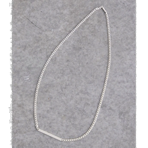 Japan direct mail UNITED TOKYO mens 925 sterling silver ID card necklace 133687008