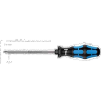 (Direct mail from Japan) Wera 50SPH Kraftform Diamond Screwdriver 3X150 002815