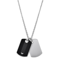 Japan direct mail EMPORIO ARMANI necklace 2 eagle plate EGS1542 Armani gold