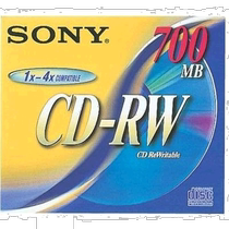 (Japan Direct Mail) Sony Sony lettering disc CD-RW Media CDRW700D Secure storage Non-destructive burn
