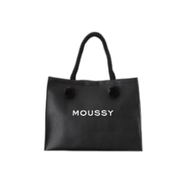 Japanese direct mail MOUSSY womens synthetic leather shopping bag 010HAT554071