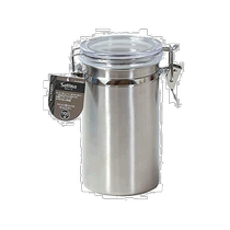 (Direct mail from Japan) Pearl Metal Pearl Metal Stainless Steel Lockable Storage Jar 1100ml HB-