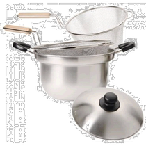 (Direct mail from Japan) wahei freiz soup pot and flat FREIZ wooden handle pot set 22cm DA-12