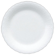 日潮跑腿NARUMI 丝滑白色蛋糕盘子 19 厘米可用微波炉加热可用洗