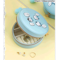 Japanese direct mail BREEZE synthetic leather jewelry storage box for women and children portable design fashionable and practical