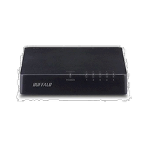 (Direct mail from Japan) BUFFALO 10 100Mbps compatible AC power supply 5 ports black switch set