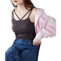 日本直邮杯内衬背心 Remind me and forever 抹胸吊带