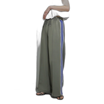 Japanese direct mail SENSE OF PLACE womens side striped loose trousers AA4524S112