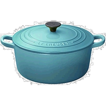 Japan Direct mail (Japan direct mail) Le Creuset Cool color enamel pan with double ear pan with no water pan iron pan 22cm