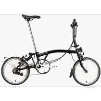 Japan Direct mail BROMPTON small cloth folding car C Line Utility Mid M3L black