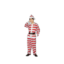 (Direct mail from Japan) Clearstone Cosplay Striped Santa Claus Mens Clothing Red and White 456032089