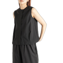 Japanese direct mail EKAL womens water-repellent sleeveless pleated shirt FE4521I045