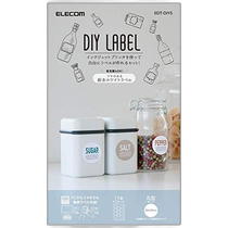 (Direct mail from Japan) Yilike label sticker postcard size waterproof 22 sheets divided into 11 sides × 2 sheets