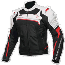 KOMINE Motorcycle Clothing Protection Grid Jacket Light Grey black LJK-1301209