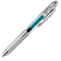 Самозанятые | Pentel gel ink Ball pen 0 4mm Green sine stone Blue 5 Mount Pine