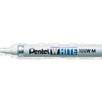 (Japanese direct mail) Penteru white paint pen marker pen X100W-MD Chinese characters 10 pieces