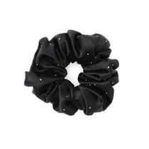 Japan direct mail VIS metal embellished satin hair tie for women 2024ABVZ14350