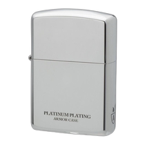 (Direct mail from Japan) ZIPPO lighter pure copper platinum plain processing 5 6×3 8cm16-PL