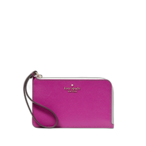 Japan direct mail kate spade new york womens two-color small L zipper clutch bag KH769961
