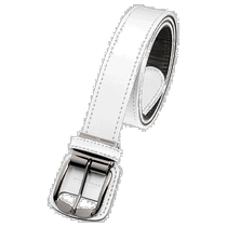 MIZUNO Mizuno Mens Baseball Belt 12JYAV0401 White