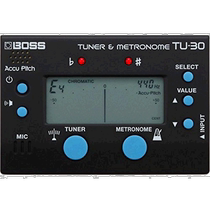 (日本直邮)BOSS电吉他电贝斯效调音器附节拍器功能黑色内置麦克
