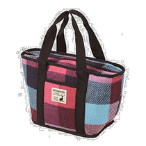 (Direct mail from Japan) CAPTAIN STAG portable cooler bag fluffed blue pink 4L outdoor