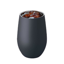 Japan Direct Mail (Japan Direct Mail) Iris Ohyama Kettle Vacuum Insulated Black 250ml Lightweight Straight S