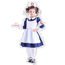 (Japan Direct Mail) Party City Partycity Role-playing Classic Nurse Child Clothing 100cm Navy