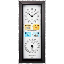 Weather Meter Temperature and Humidity Meter Weather Forecast Wall Black BW-5038 29 212 2 Thermometer Manufacturing