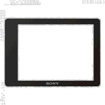 (Direct mail from Japan) PCK-L for Sony LCD protective film for display protection semi-hard board α7α7R