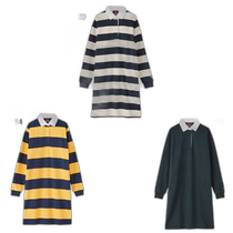 Japan Direct Mail Canterbury Womens Rugby Jersey One-piece Casual Wear Navy Yellow Canterbury