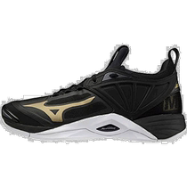 (Direct mail from Japan) Mizuno Volleyball Shoes 25cm Black Gold White V1GA2112