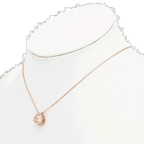 Japan direct mail Swarovski necklace accessories Millenia pink gold ladies 5640292