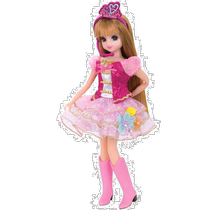 (Direct mail from Japan) takara tomy beautiful roly-poly Rika doll thick wavy hair × LIC