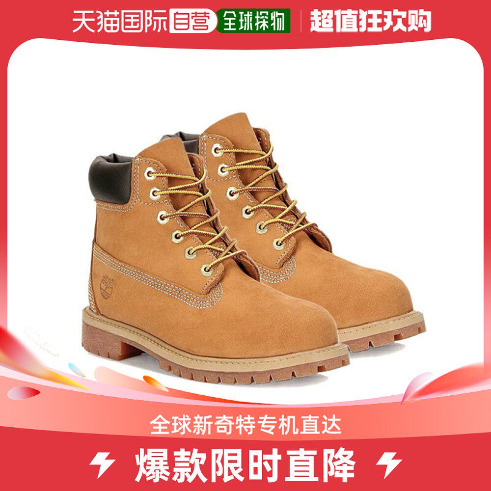 (JAPAN DIRECT MAIL) Timberland Tamberland Add to Berlan male and female Climbing Boots Rhubarb Boots Wide Edition Bull Bar Leather High Help-Taobao