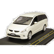 Self-operated｜K B car model Mitsubishi Grandis 2003 white 1 43 model car toy