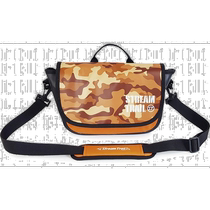 Self-operated｜Stream Trail Fishing Tackle Bag Clam Camouflage Orange