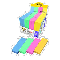 (Direct mail from Japan) 3M colorful sticky notes strong adhesive 75×25mm 90 sheets×24 sheets 5001SS-MC