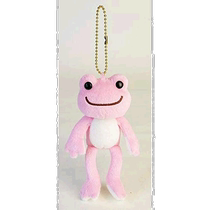 (Direct mail from Japan) Nakajima Corporation Frog Pickle Pink Plush Doll