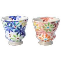 Japan direct mail Kutani ware universal tea cup glass ceramics
