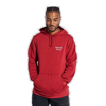 Day Tide running legs Burton Burton male and female cozy hooded sweatshirt red loose trend resistant to skiing