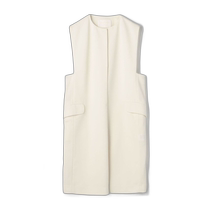 Direct mail from Japan BALLSEY Womens collarless long vest Elegant and balanced design Light and smooth in spring and summer