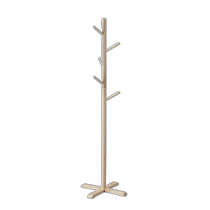 (Direct mail from Japan) Pearl Metal Wooden Clothes Rod Rack M Hook 2kg Width 45cmN-8285