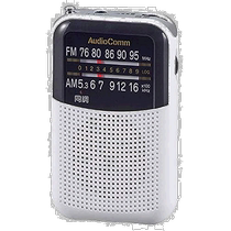 (Japan Direct Mail) OHM Radio RAD-P125N-W White Outdoor Portable
