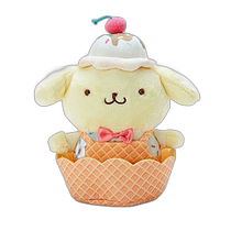 Japan Direct Mail (Japan Direct Mail) Sanrio Sanrio Plush Doll Dingo in Waffle Bowl