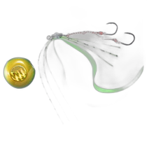(Direct mail from Japan) Major Craft Lure Lead Head Hook Tainanomi #6 Gold Green 100g　TMTG-