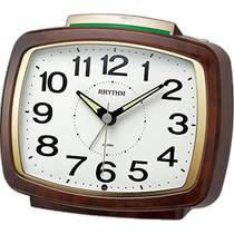(Direct mail from Japan) RHYTHM Alarm Clock 8RA649SR23 Brown Bedroom