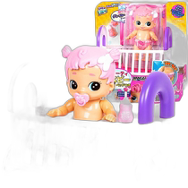 (Direct mail from Japan) RANGS JAPAN toy cute baby talking baby with crib